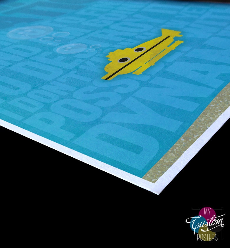 The Life Aquatic Movie Poster Print Etsy The life aquatic movie poster print etsy