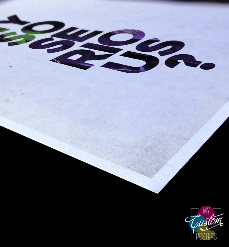 Why So Serious The Joker Batman movie poster print Etsy