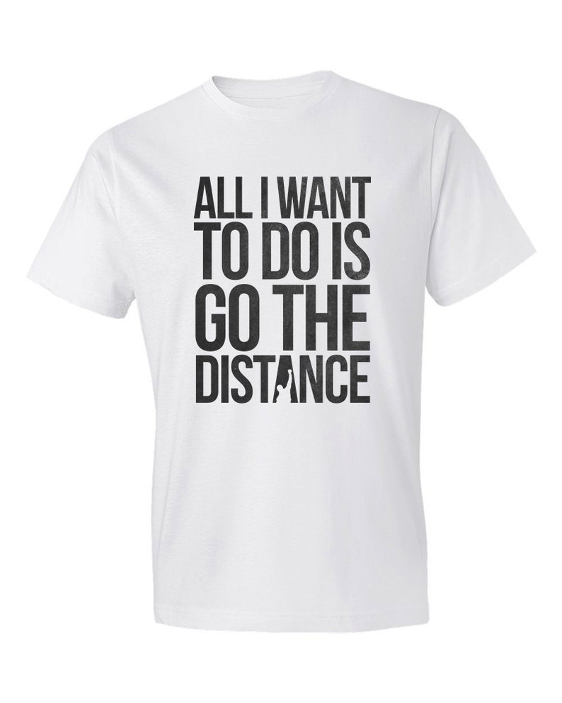 Rocky 'go the Distance' Men's Movie Tshirt Etsy