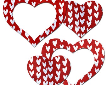 White Heart Pasties Etsy