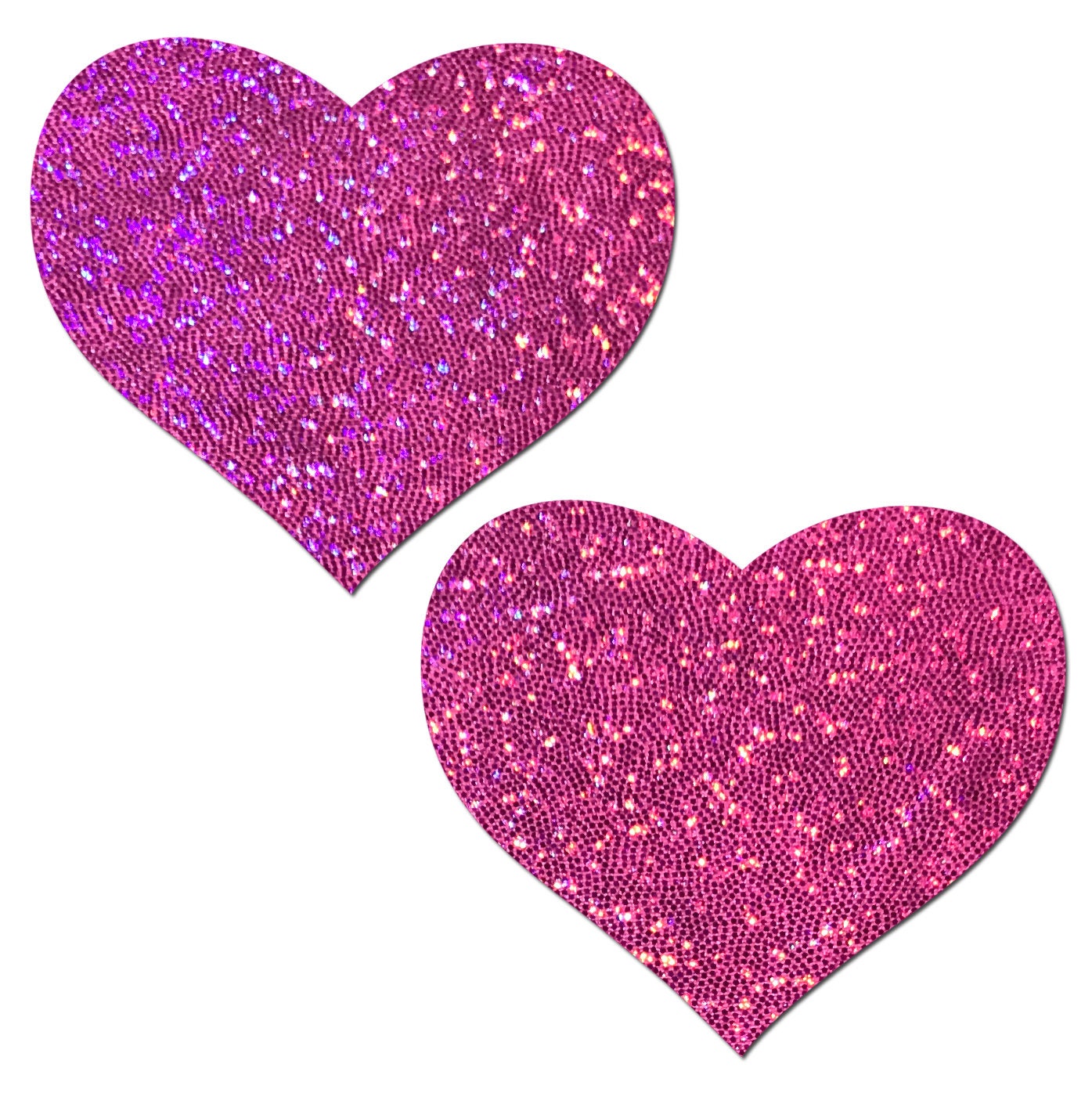 Pasties Heart: Hot Pink Glitter Heart Nipple Pasties by Pastease® O/s -   Canada