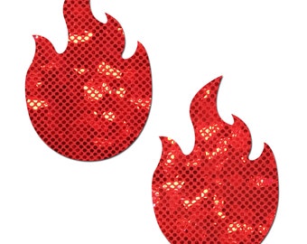 Fever Cross Nipple Pasties Black main image 1