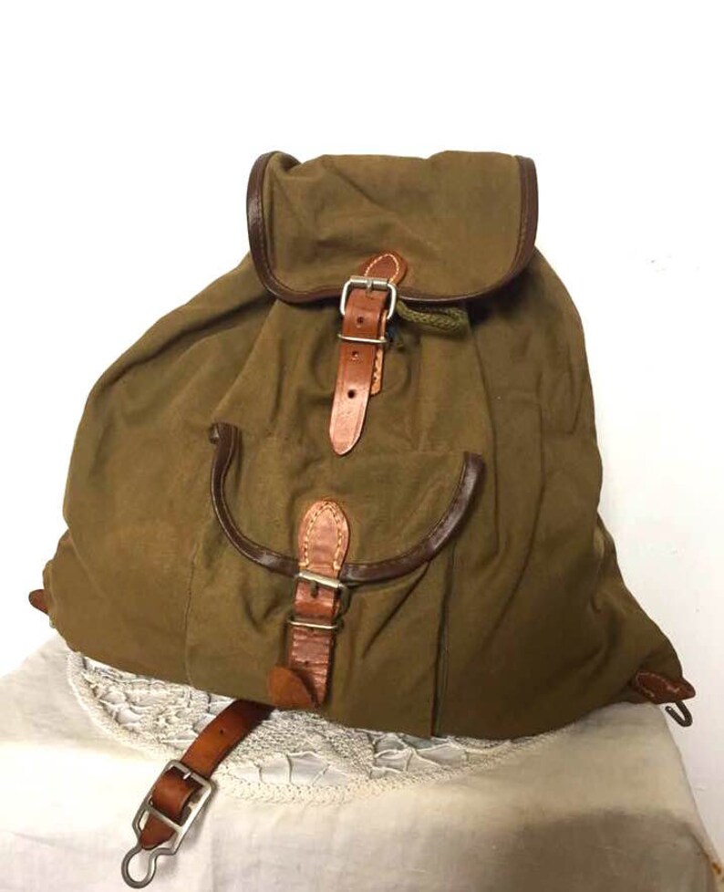 old rucksack
