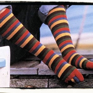 Toe Socks Knitting Pattern