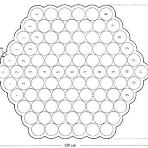 Lace Tablecloth Crochet Pattern
