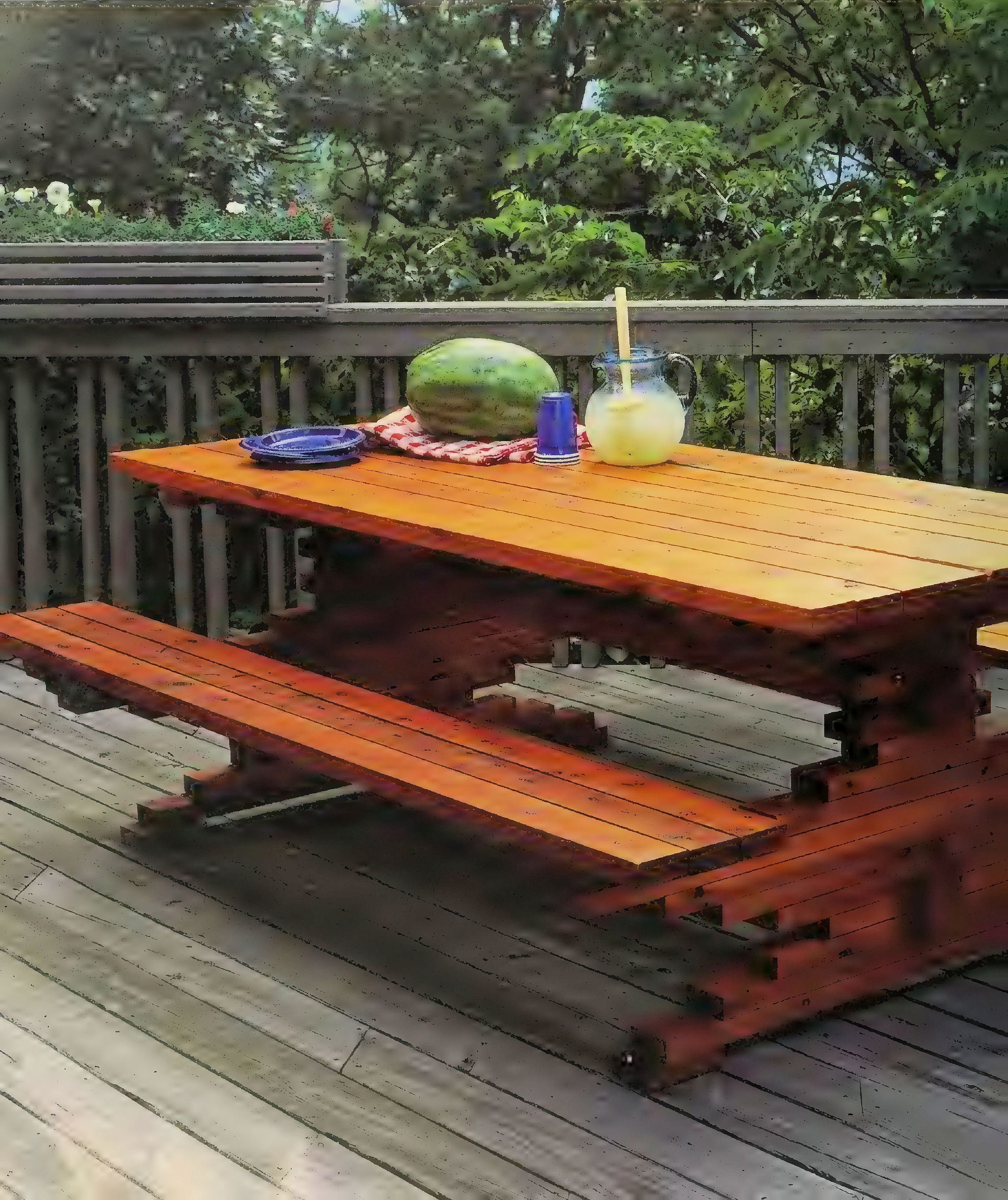 Vintage Picnic Table - Etsy Vintage Picnic Table - Etsy