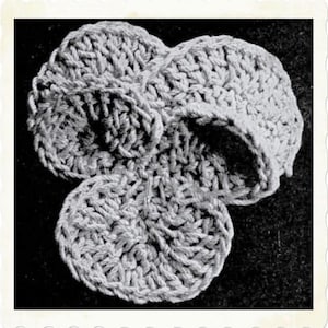 Vintage Crochet Pattern :  Pansy  (1891)