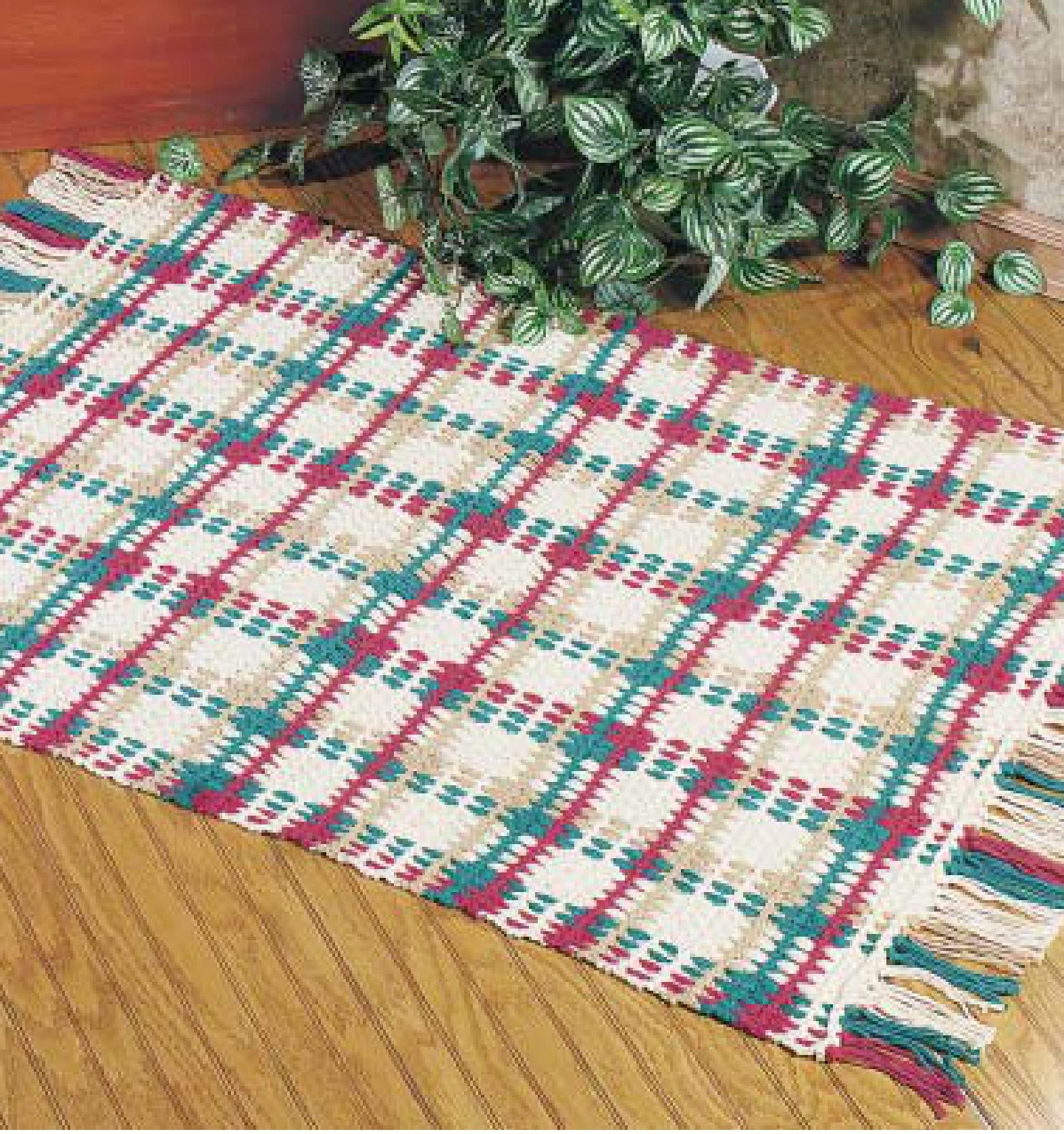 Highland Rug Patterns Vintage Crochet Pattern: Highland Tartan Rug for Christmas - Etsy