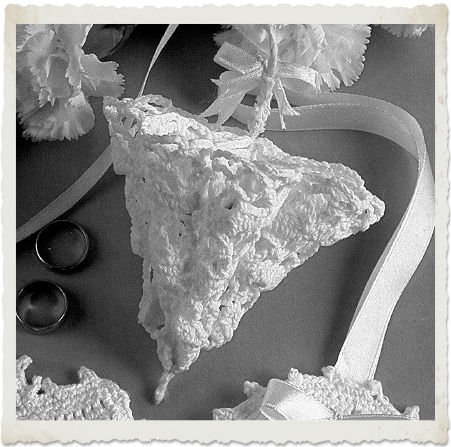Vintage Crochet Pattern : Bridal Lace Parasol / Umbrella