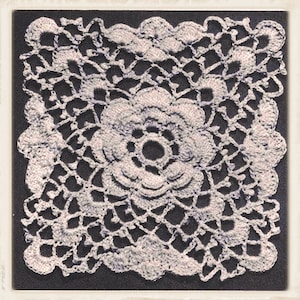 Vintage Crochet Pattern : Heirloom My Wild Irish Rose Bedspread