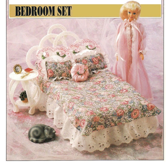 Barbie doll bed set 2025