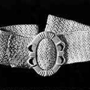 Vintage Crochet Pattern : Belts