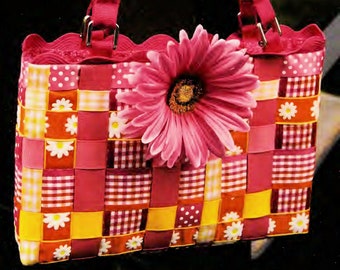 Vintage Sewing Pattern:  Ribbon Purse Bag