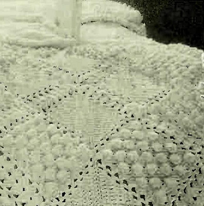 Vintage Crochet Pattern : Heirloom Popcorn Bedspread (1977) - Etsy