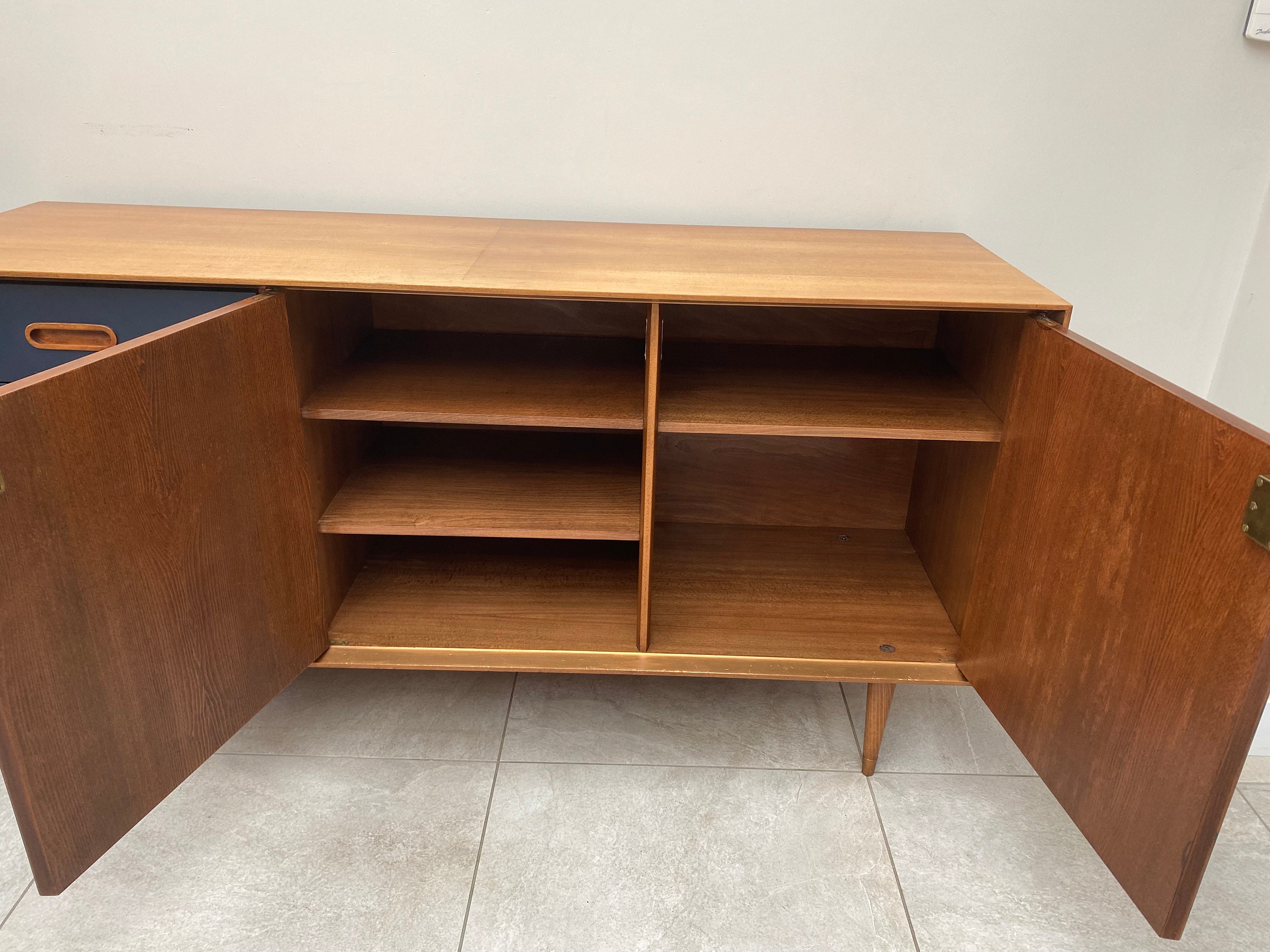 Refurbished 1960s Berner Huwil Danish style teak sideboard — My Vintage