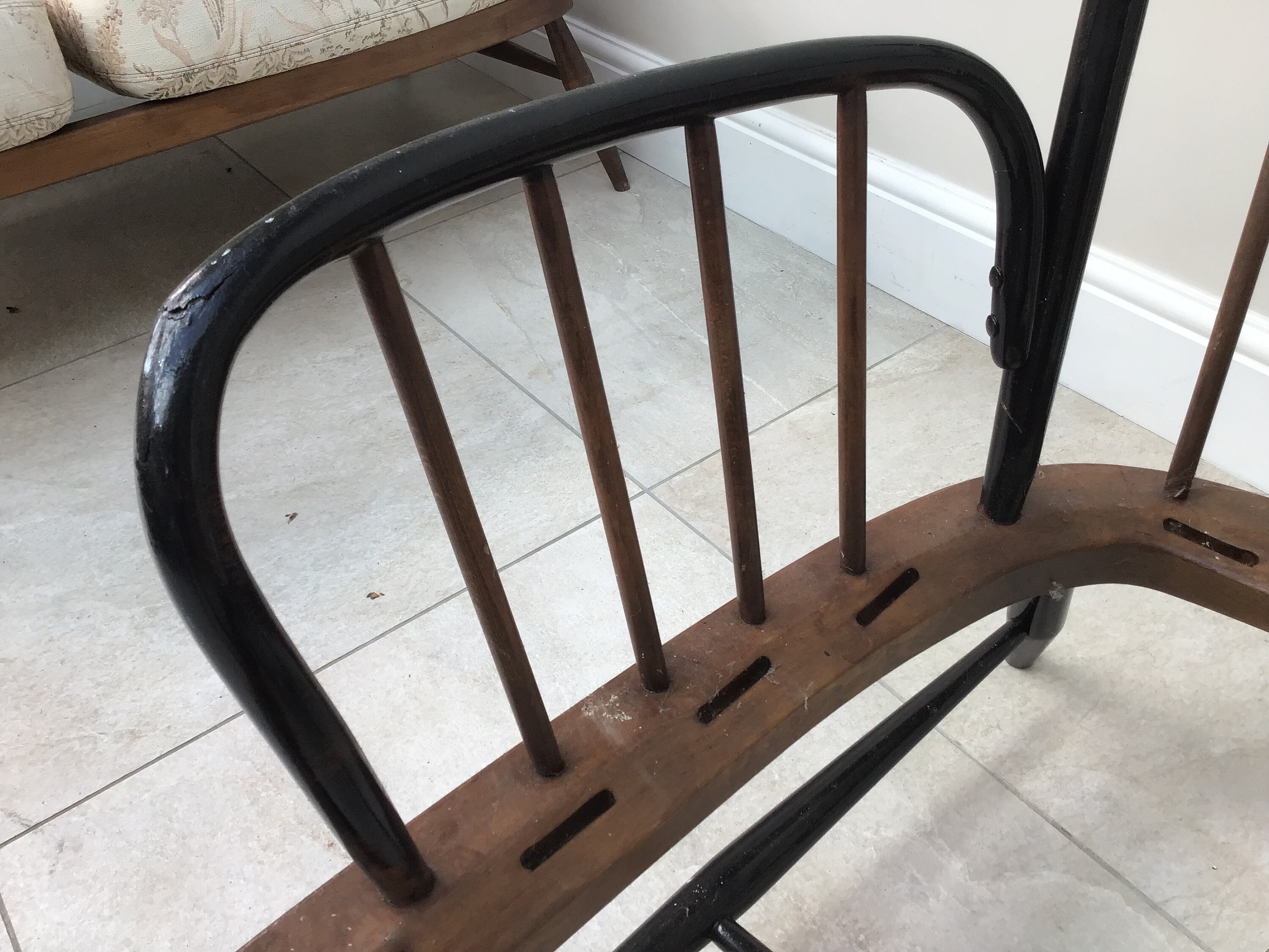 1960s Ercol Jubilee Armchair In Golden Dawn For Restoration — My