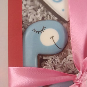 DINO & HEART Geschenk-Set aus Vanille- oder Schokokeks im Geschenkkarton image 3