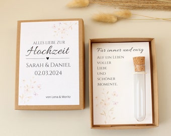 Personalized wedding gift for the bride and groom - money gift packaging for the wedding card gift box gift box for money