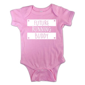 Future Running Buddy Creeper, Running Bodysuit, Marathon creeper, Jogging Creeper Roze