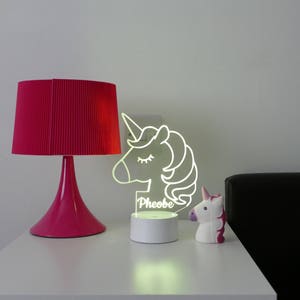 Unicorn Night Light Kids Bedroom Decor Children's Lights Kids Bedrooms image 4