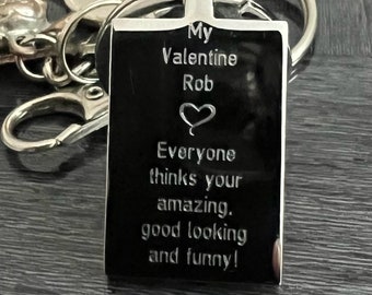 Valentines Funny Key Ring