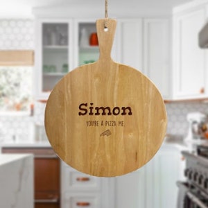 Personalised Pizza Board - You&#39;re a pizza me pizza board, Valentines Day Gifts For Him, Pizza Gifts