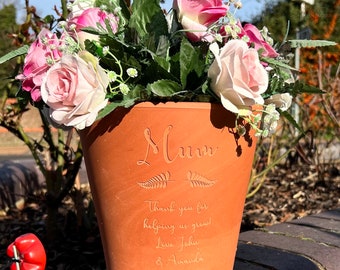 Personalised Mothers Day Flower Pot