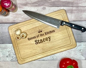 Queen of the Kitchen Chopping Board | Kitchen Gifts for Her