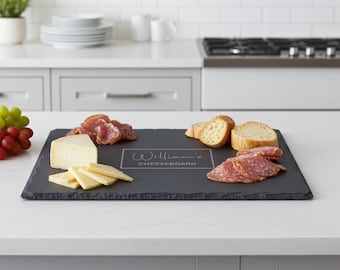 Slate Cheese Board - Personalised with any name