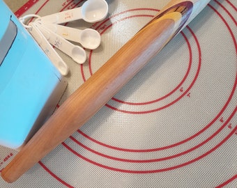 My River Woodshop | wood French rolling pin | handmade | perfect gift for baker | French rolling pin tapered rolling pin