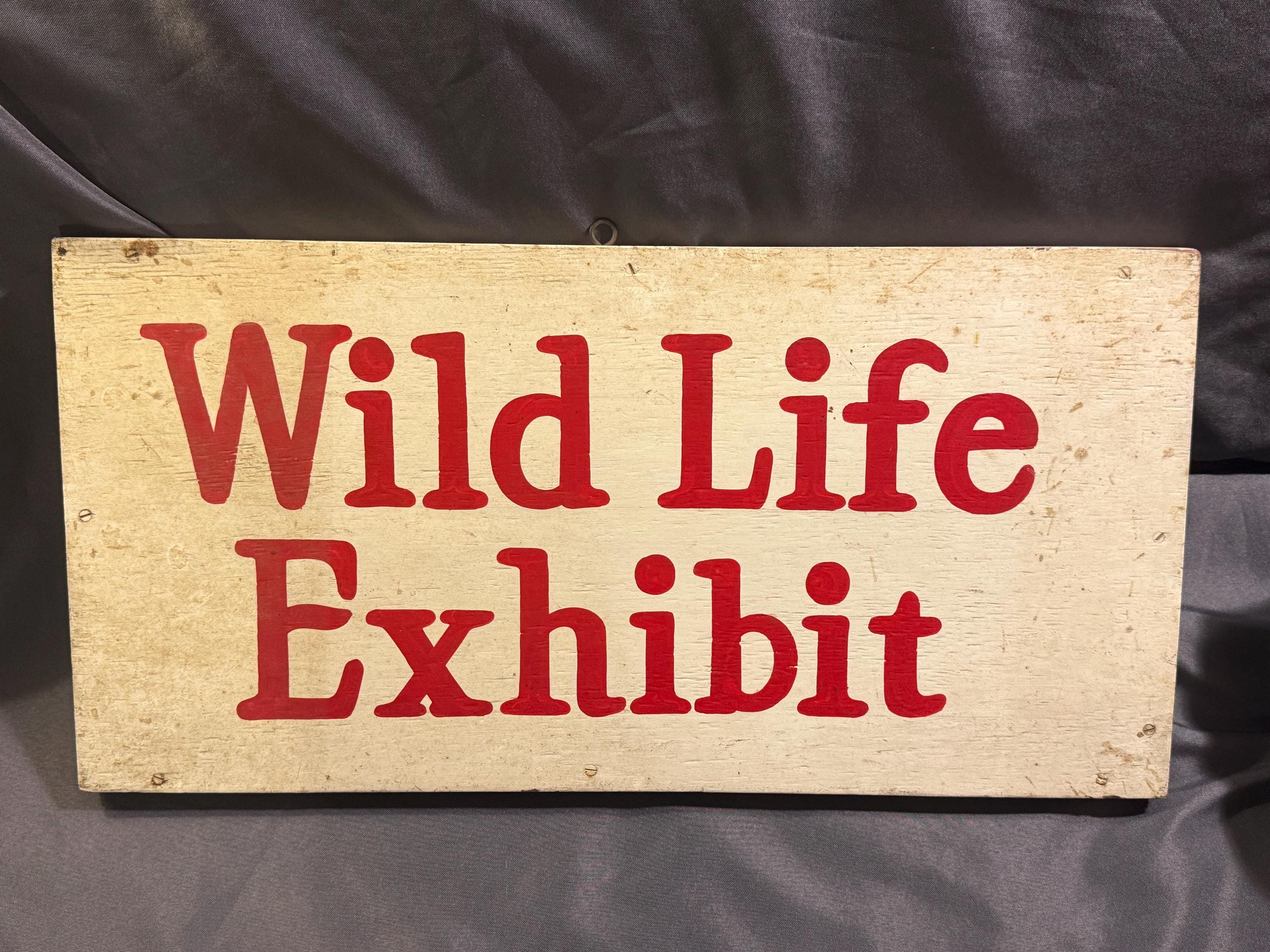 Zoo Exhibit Sign - Etsy