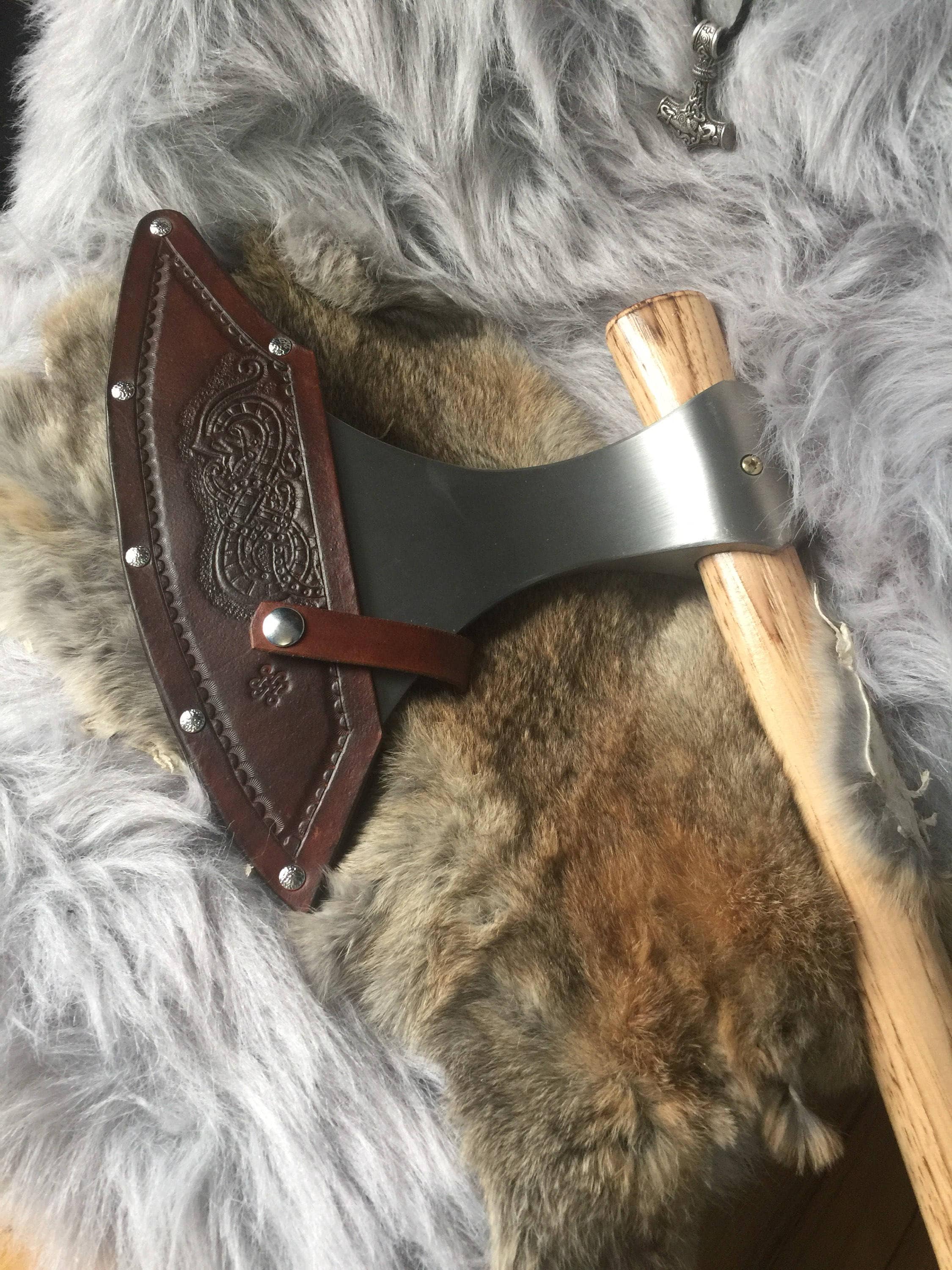 Cold Steel Large Axe blade cover Viking Norse Celtic Etsy