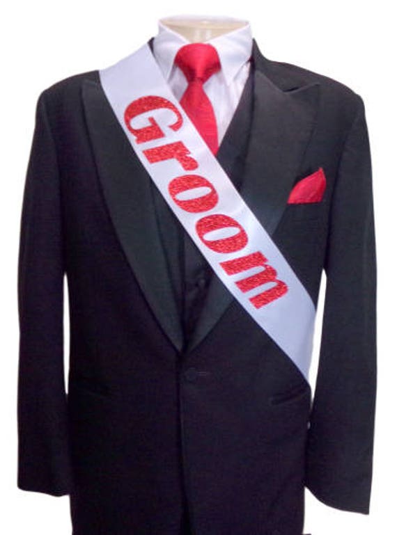 Groom Sash Bridal Party Sashes Bachelor Party Sashes. Etsy
