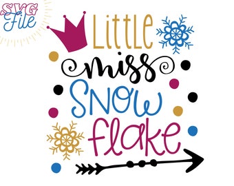 Download Little Snowflake Svg Etsy