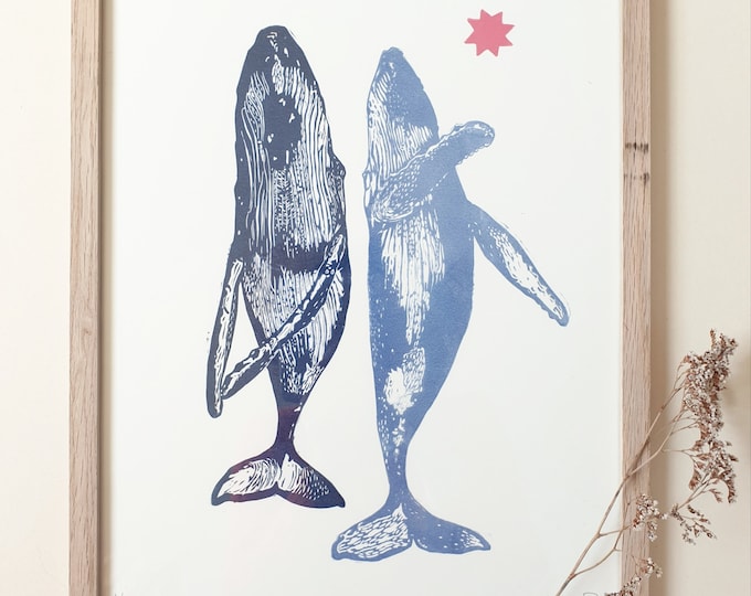 Deux baleines c’est assez- encadré