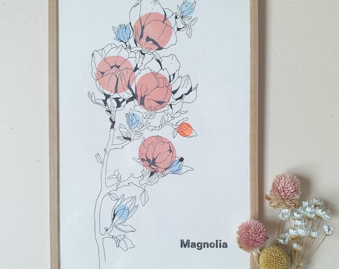 Magnolia - encadré