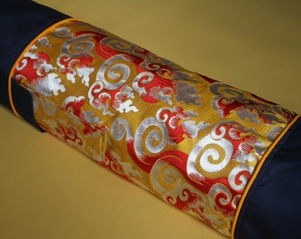 Yoga Mat Bag with Tibetan Cloud, Blue cotton Bag