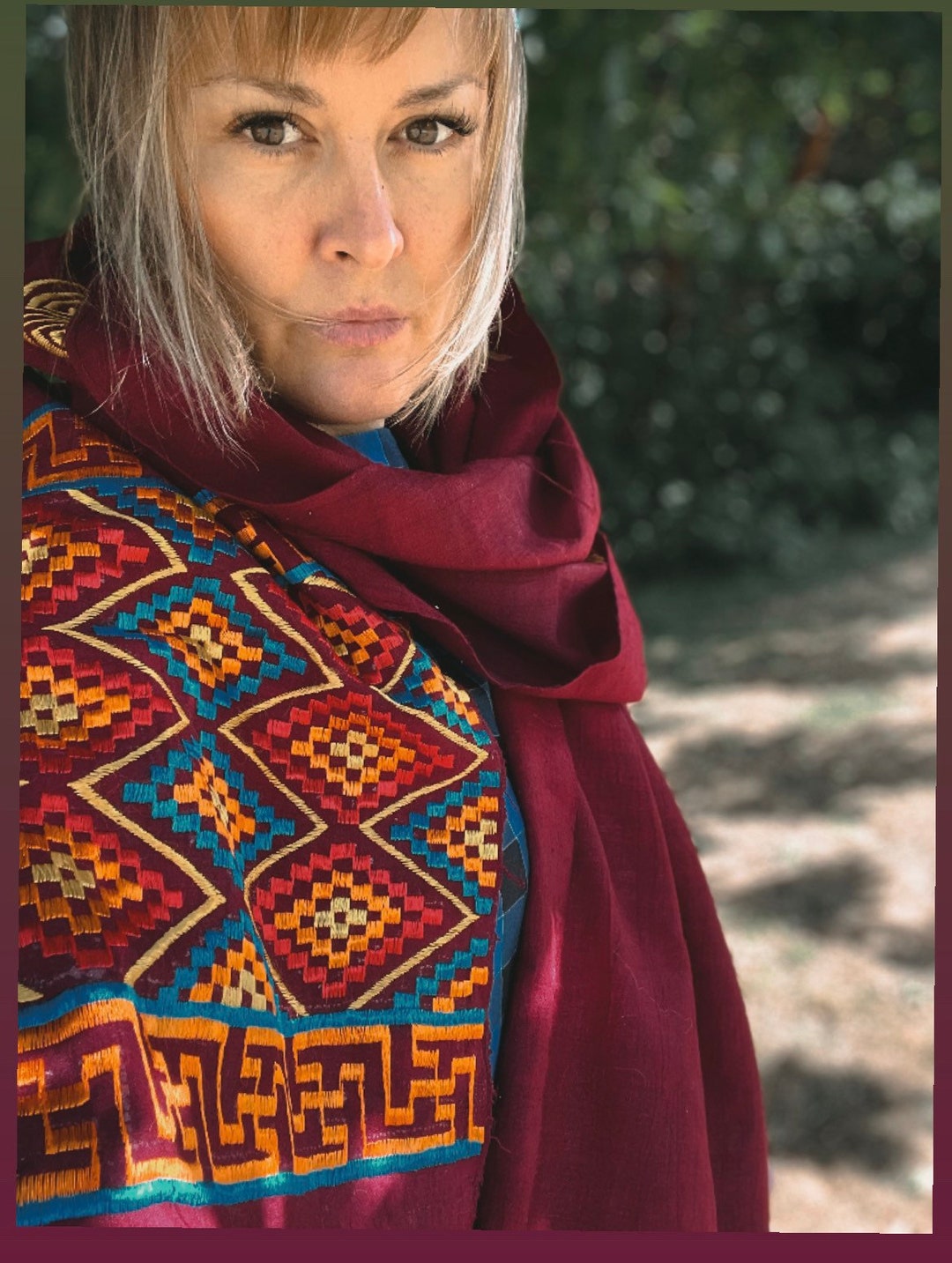 buddhist shawl
