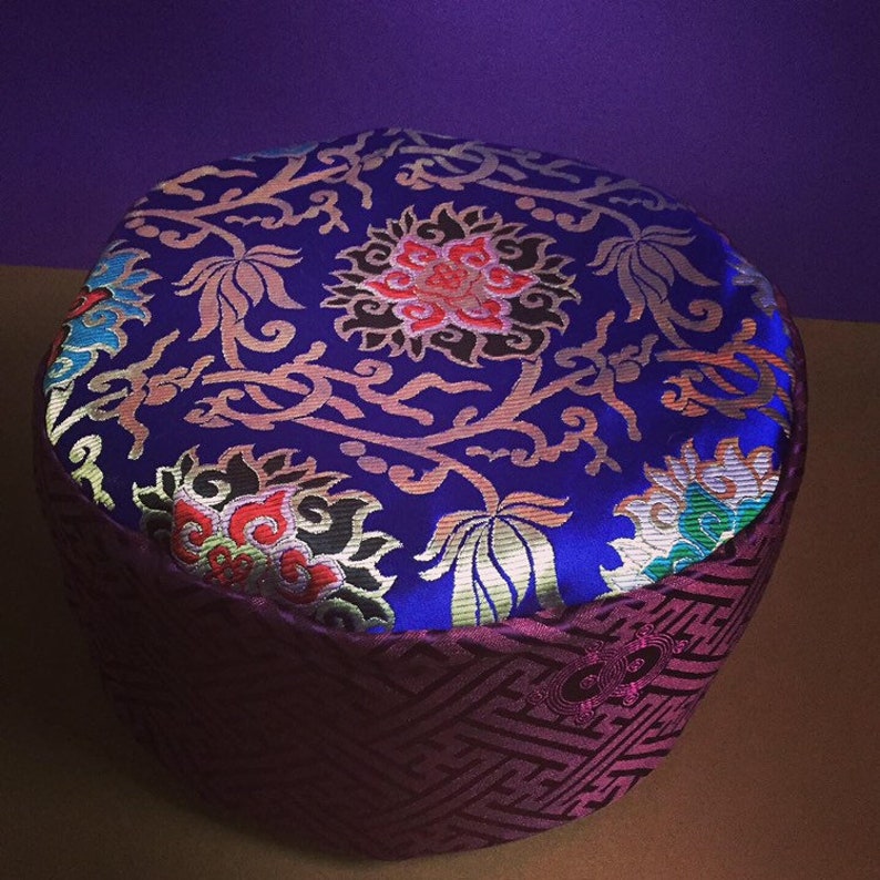 Buckwheat Hulls Meditation Cushion Tibetan Meditation Etsy