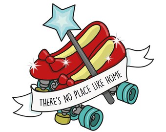 Ruby Slipper Sticker - Etsy