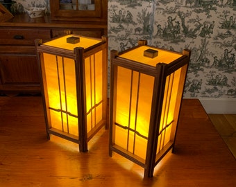 Greene and Greene box lamp