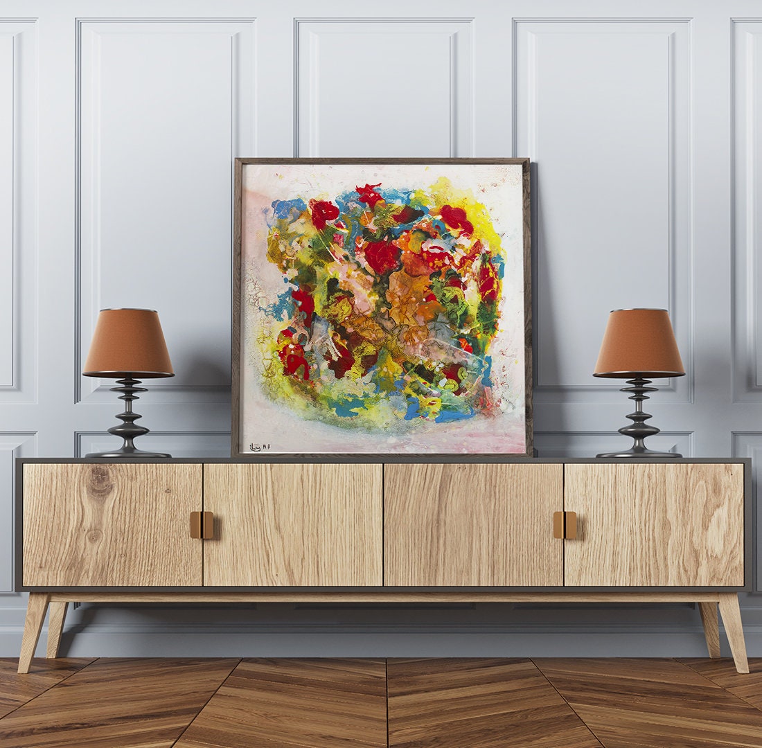 Wall Art Abstract Modern Art Abstract Abstract Wall Decor | Etsy