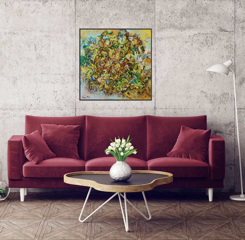 Wall Art Abstract Fluid Art Painting Original Best Selling Etsy