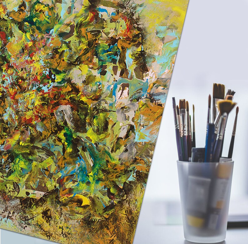 Wall Art Abstract Fluid Art Painting Original Best Selling | Etsy