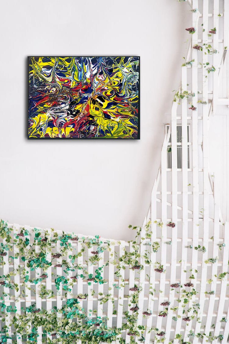 Original Wall Art Small Art Painting Popular Art Abstract Etsy