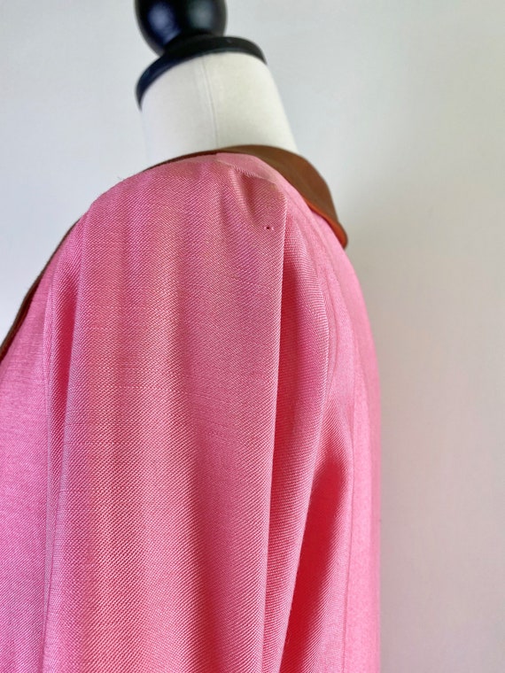 Vintage 1960s Pink Mod Double Breasted Overcoat J… - image 8