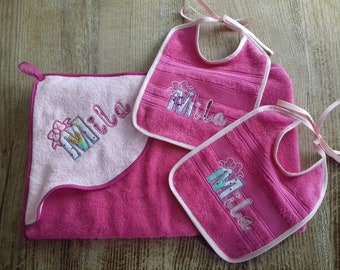 Piccola scatola personalizzata per parto o bambina