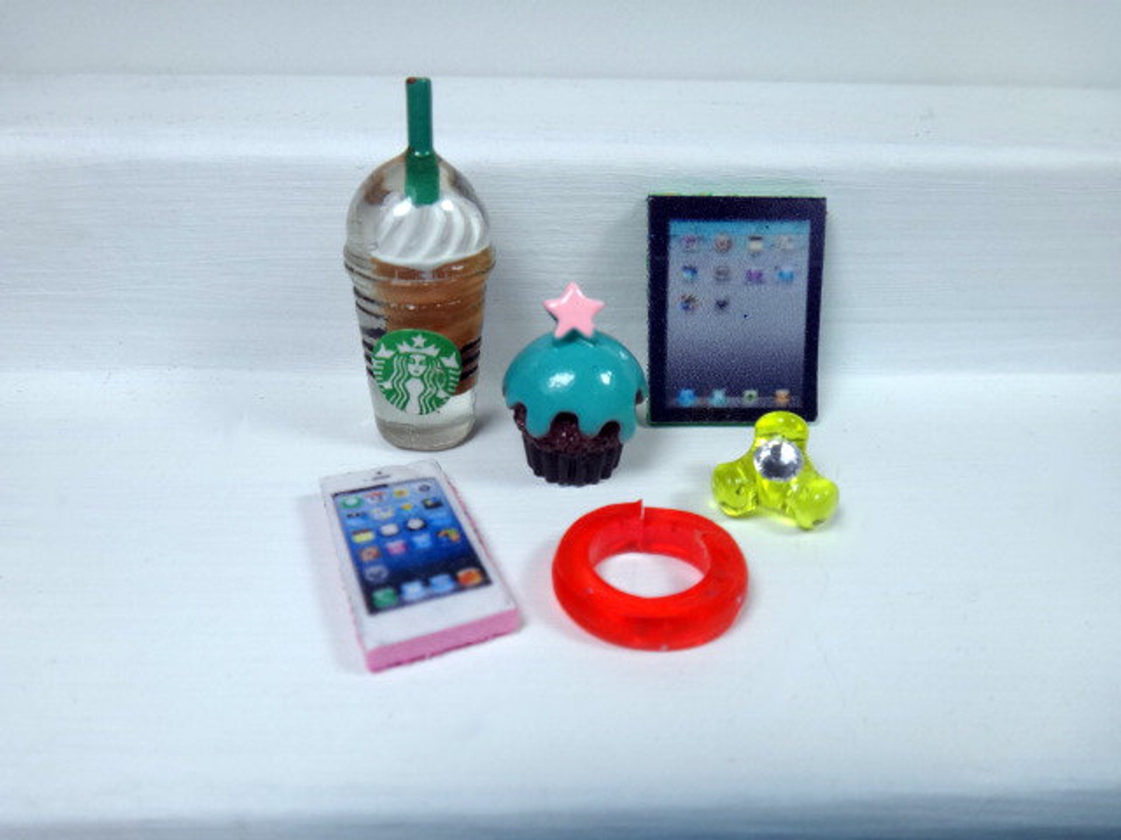 LPS Miniature Food And Starbucks Drink 6 Pc Lot Littlest Pet Etsy
