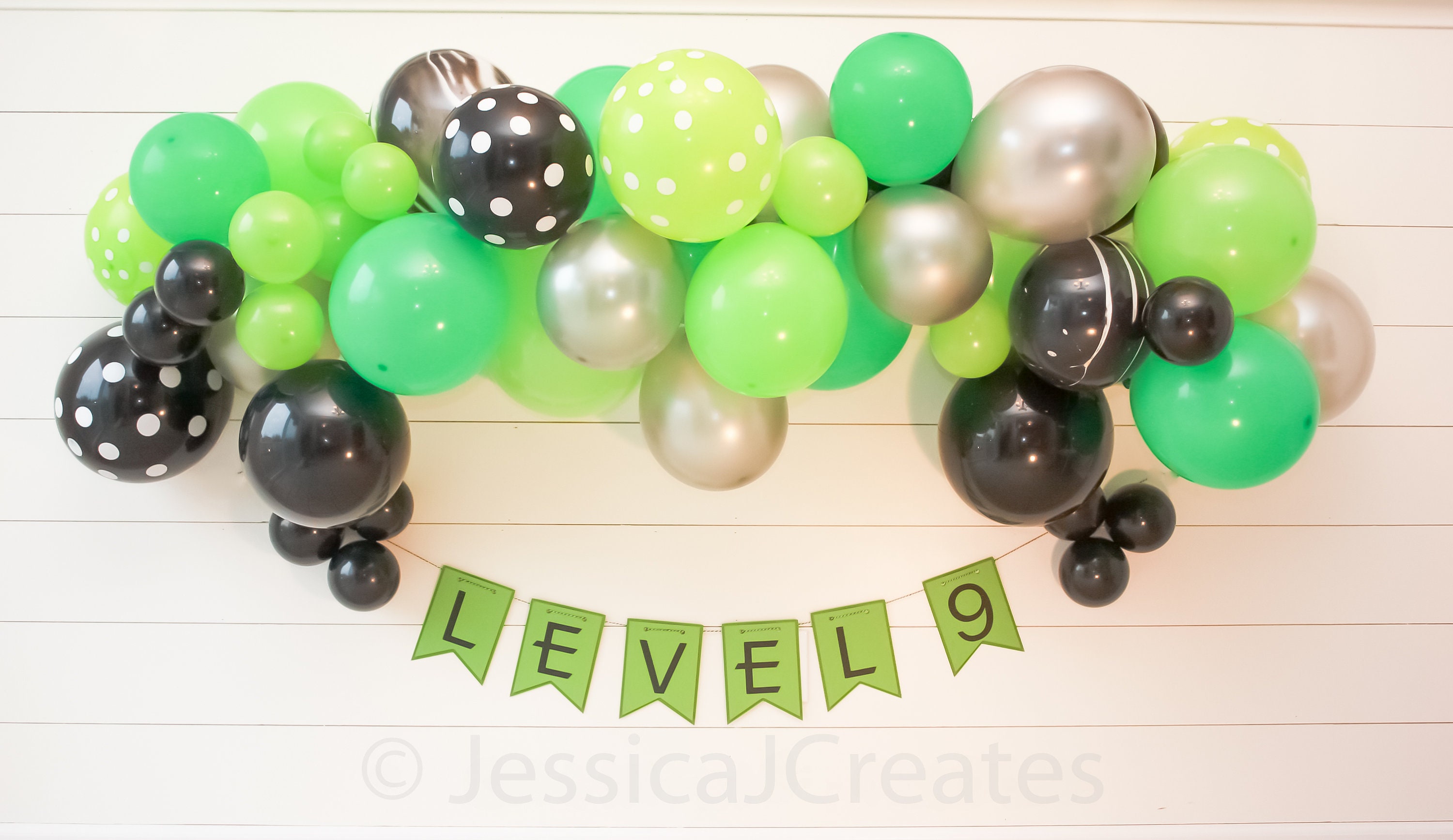 Gaming Balloon Garland Balloon Garland DIY Kit Balloon Etsy