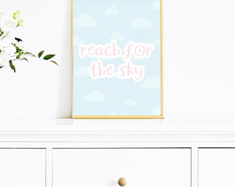 Toy Story Nursery Decor: Reach for the Sky Print (Digital Download)